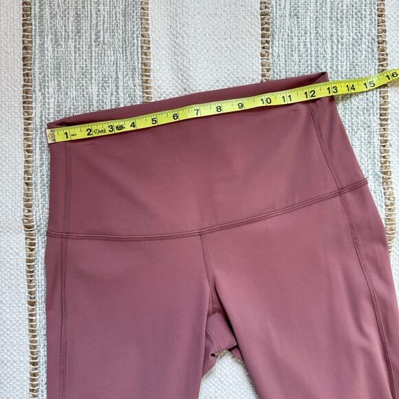 Lululemon Wunder Under High-Rise Crop 23" Scallop Full-On Luxtreme Spiced Chai 8 - Picture 7 of 9